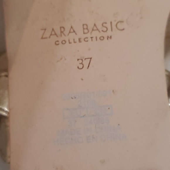 ZARA BASIC COLLECTION WOMEN'S shoes SZ 37 - Picture 5 of 8